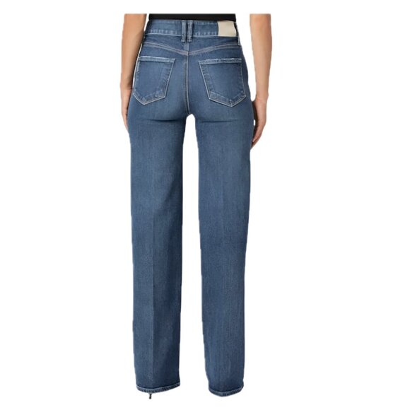 PAIGE Sasha High Rise Wide Leg Jeans in Boogie Womens 26 NWT - Picture 2 of 5